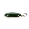 Zilveren hanger jade | ovaal 3,7 x 2,3 cm