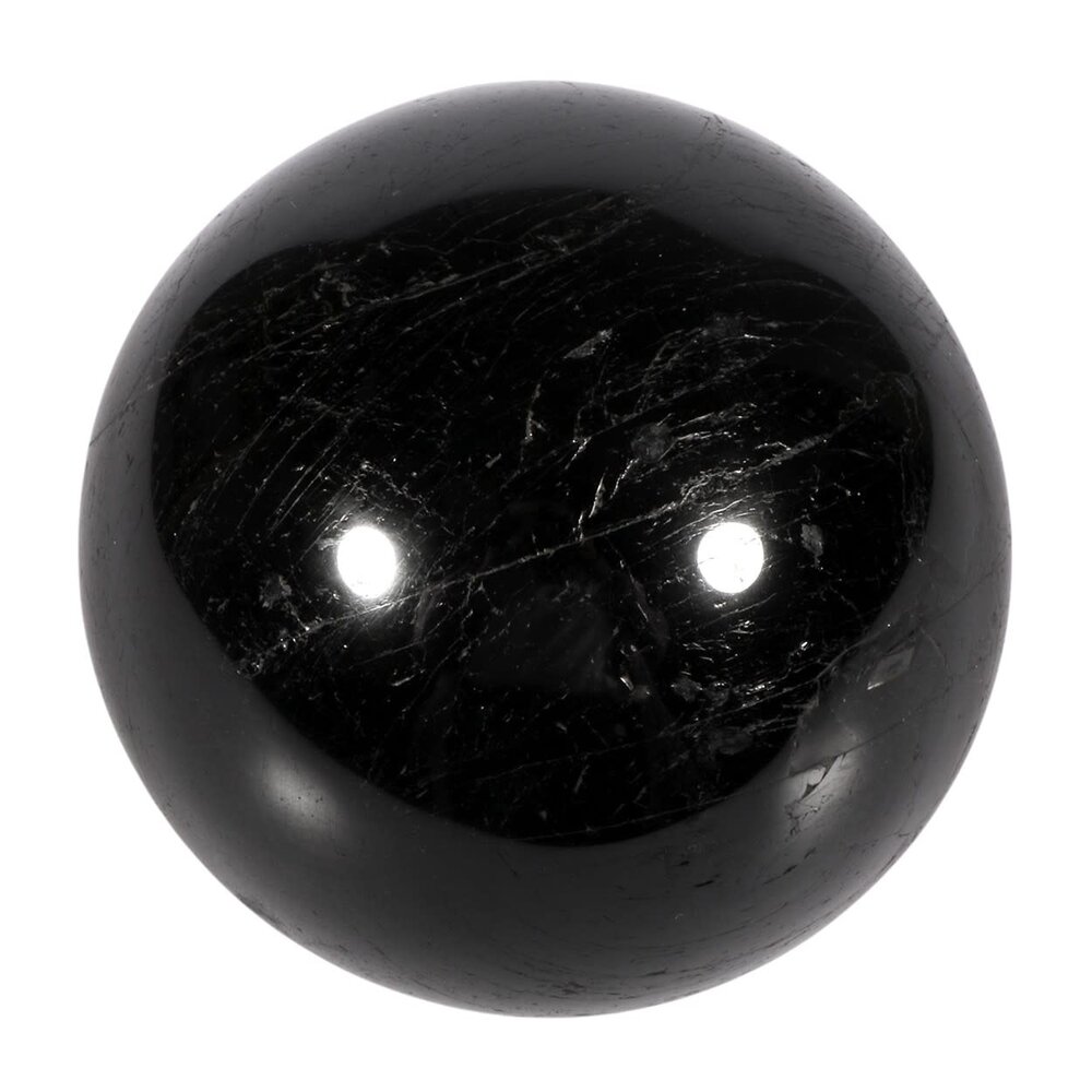 Toermalijn (zwart) bol 92 mm | 1281 gram