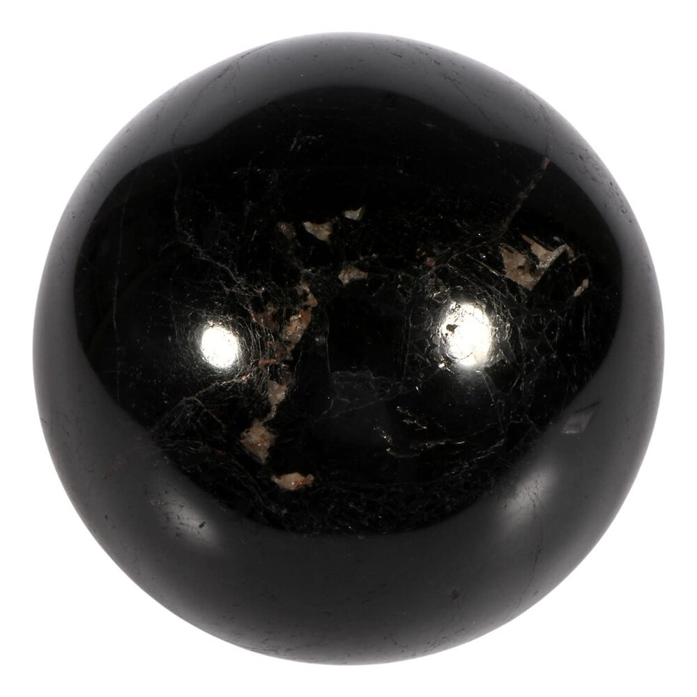 Toermalijn (zwart) bol 103 mm | 1787 gram Toermalijn (zwart) bol 103 mm | 1787 gram