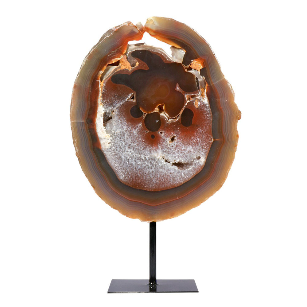 Agaat op standaard 28,5 x 23,5 x 5 cm | 4815 gram Agaat op standaard 28,5 x 23,5 x 5 cm | 4815 gram