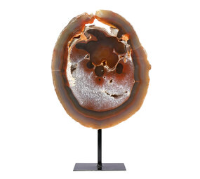 Agaat op standaard 28,5 x 23,5 x 5 cm | 4815 gram Agaat op standaard 28,5 x 23,5 x 5 cm | 4815 gram