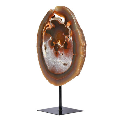 Agaat op standaard 28,5 x 23,5 x 5 cm | 4815 gram Agaat op standaard 28,5 x 23,5 x 5 cm | 4815 gram