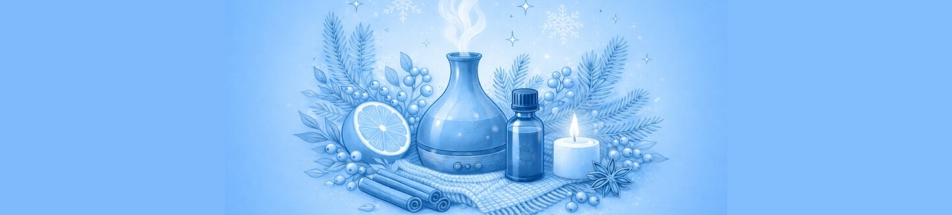 Aromatherapie in de winter – warmte, rust en natuurlijke ondersteuning