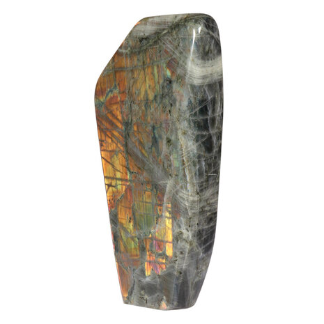 Labradoriet (oranje) sculptuur 30 x 14 x 5,5 cm | 4983 gram