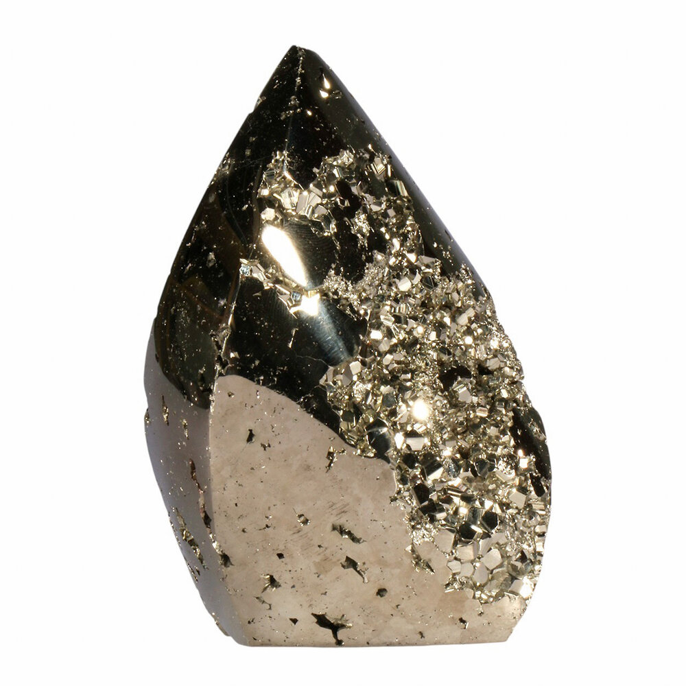 Pyriet A-kwaliteit sculptuur 8,6 x 5,8 x 4,5 cm  | 418 gram