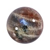 Maansteen (blauw) met zonnesteen bol 54 mm | 208 gram