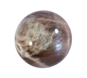 Maansteen (blauw) met zonnesteen bol 57 mm | 249 gram Maansteen (blauw) met zonnesteen bol 57 mm | 249 gram