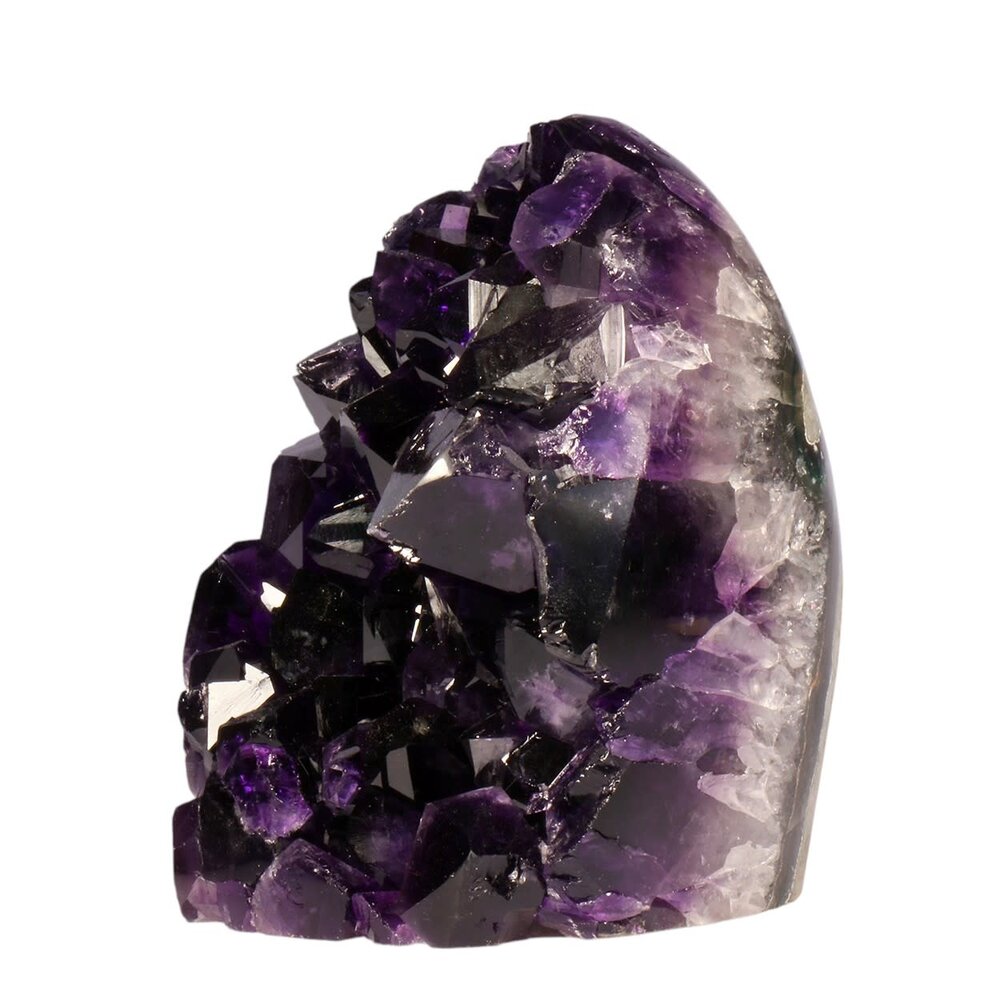 Amethist A-kwaliteit cluster staand 9,5 x 7,5 x 7,3 cm | 686 gram