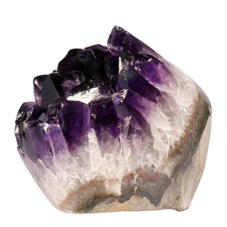 Amethist A-kwaliteit cluster staand 8,2 x 8,4 x 9,5 cm | 811 gram