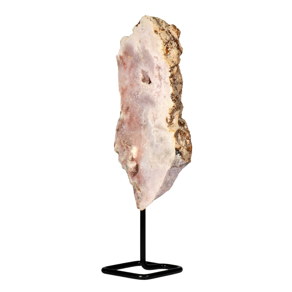 Amethist (roze) op standaard 23,5 x 11 x 3 cm | 1255 gram