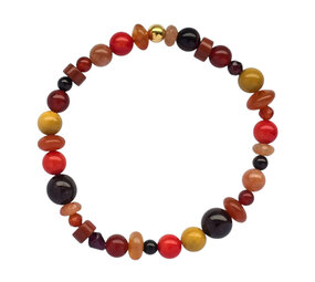 Gold filled armband "fire"