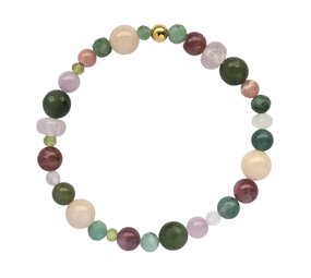 Gold filled armband "love"