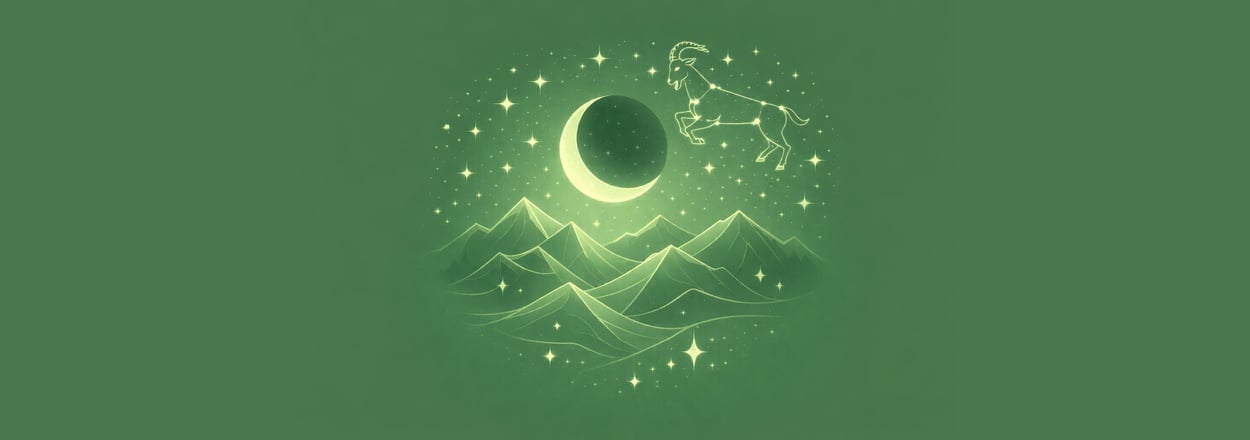 Nieuwe maan in Steenbok (18 januari) – intenties, focus en richting