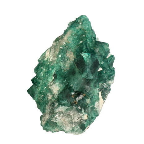 Fluoriet (groen) cluster staand 13,7 x 14 x 10,2 cm | 1955 gram