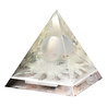 Urn piramide seleniet 14 x 14 x 17 cm