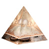 Urn piramide roze amethist 14,1 x 14,1 x 17 cm Urn piramide roze amethist 14,1 x 14,1 x 17 cm