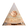 Urn piramide roze amethist 14 x 14 x 17 cm Urn piramide roze amethist 14 x 14 x 17 cm