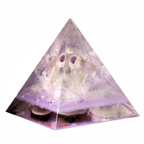 Urn piramide amethist 10,9 x 10,9 x 13,5 cm Urn piramide amethist 10,9 x 10,9 x 13,5 cm