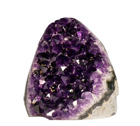 Amethist A-kwaliteit cluster staand 8,6 x 8,7 x 7,4 cm | 575 gram Amethist A-kwaliteit cluster staand 8,6 x 8,7 x 7,4 cm | 575 gram