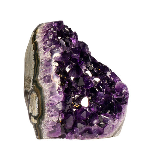 Amethist A-kwaliteit cluster staand 8,6 x 8,7 x 7,4 cm | 575 gram