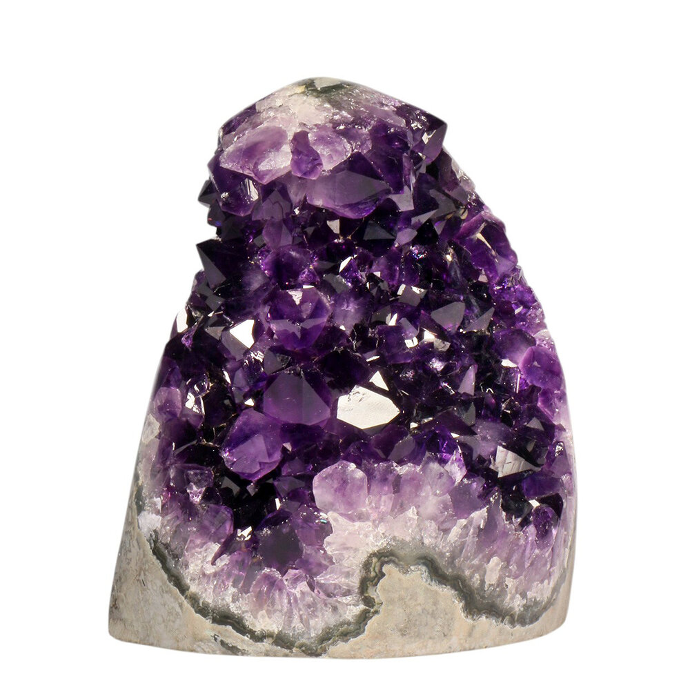 Amethist A-kwaliteit cluster staand 10,4 x 8,4 x 8 cm | 835 gram Amethist A-kwaliteit cluster staand 10,4 x 8,4 x 8 cm | 835 gram