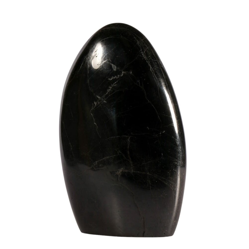 Toermalijn (zwart) sculptuur 13,8 x 9,2 x 4,6 cm | 1225 gram