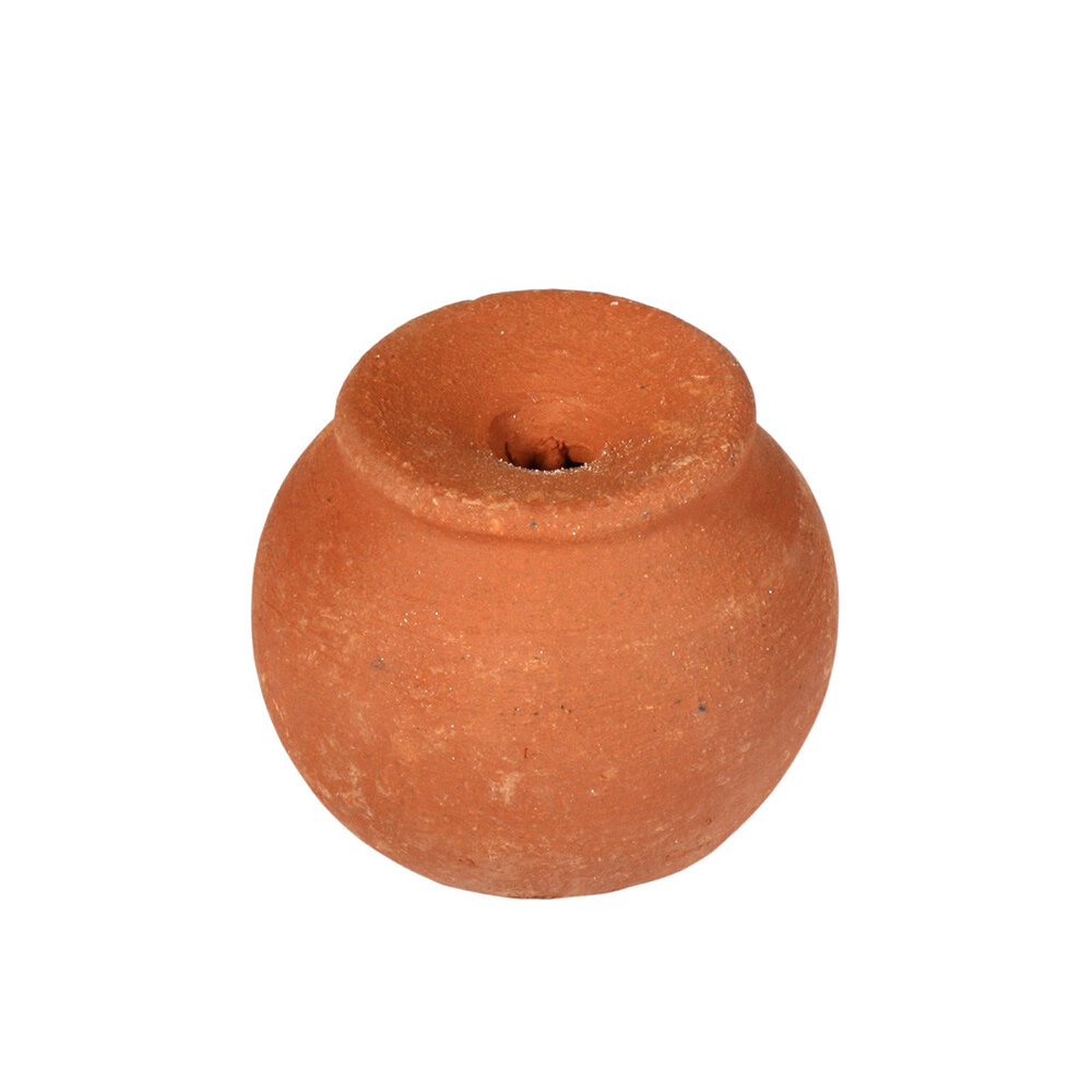 Wierookbrander backflow terracotta klein