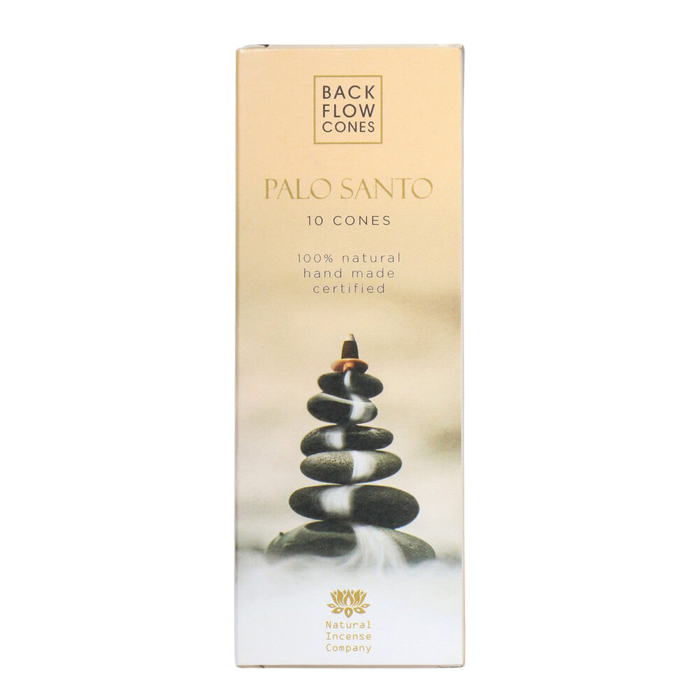 Palo santo kegelwierook | Backflow | 10 cones