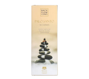 Palo santo kegelwierook | Backflow | 10 cones