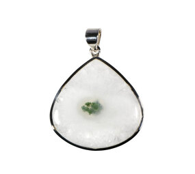 Zilveren hanger anandaliet | druppel 3,2 x 3,3 cm