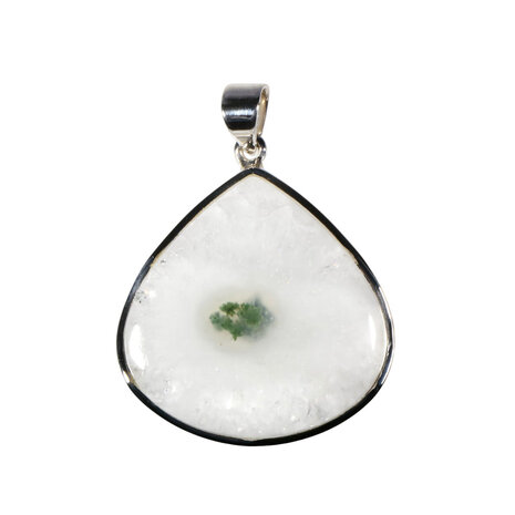 Zilveren hanger anandaliet | druppel 3,2 x 3,3 cm