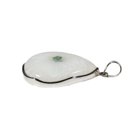 Zilveren hanger anandaliet | druppel 3,2 x 3,3 cm