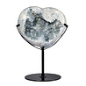 Celestien hart op standaard 13,5 x 16,1 x 7,8 cm | 3104 gram