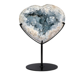 Celestien hart op standaard 17,1 x 20 x 7 cm | 3962 gram Celestien hart op standaard 17,1 x 20 x 7 cm | 3962 gram