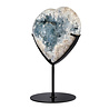 Celestien hart op standaard 17,1 x 20 x 7 cm | 3962 gram Celestien hart op standaard 17,1 x 20 x 7 cm | 3962 gram