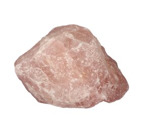 Rozenkwarts ruw 11,9 x 17,2 x 8,5 cm | 2214 gram