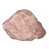 Rozenkwarts ruw 11,9 x 17,2 x 8,5 cm | 2214 gram