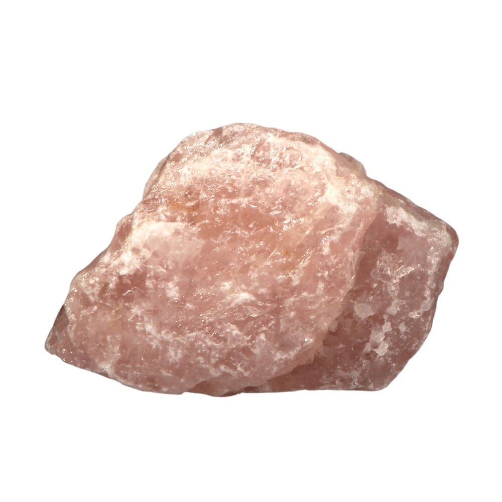Rozenkwarts ruw 11,9 x 17,2 x 8,5 cm | 2214 gram