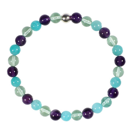 Armband sterrenbeeld vissen 18 cm | 6 mm kralen