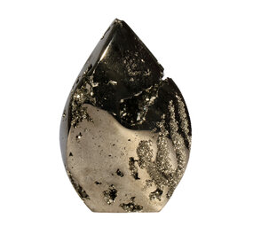 Pyriet A-kwaliteit sculptuur 9 x 6 x 3,2 cm | 347 gram Pyriet A-kwaliteit sculptuur 9 x 6 x 3,2 cm | 347 gram