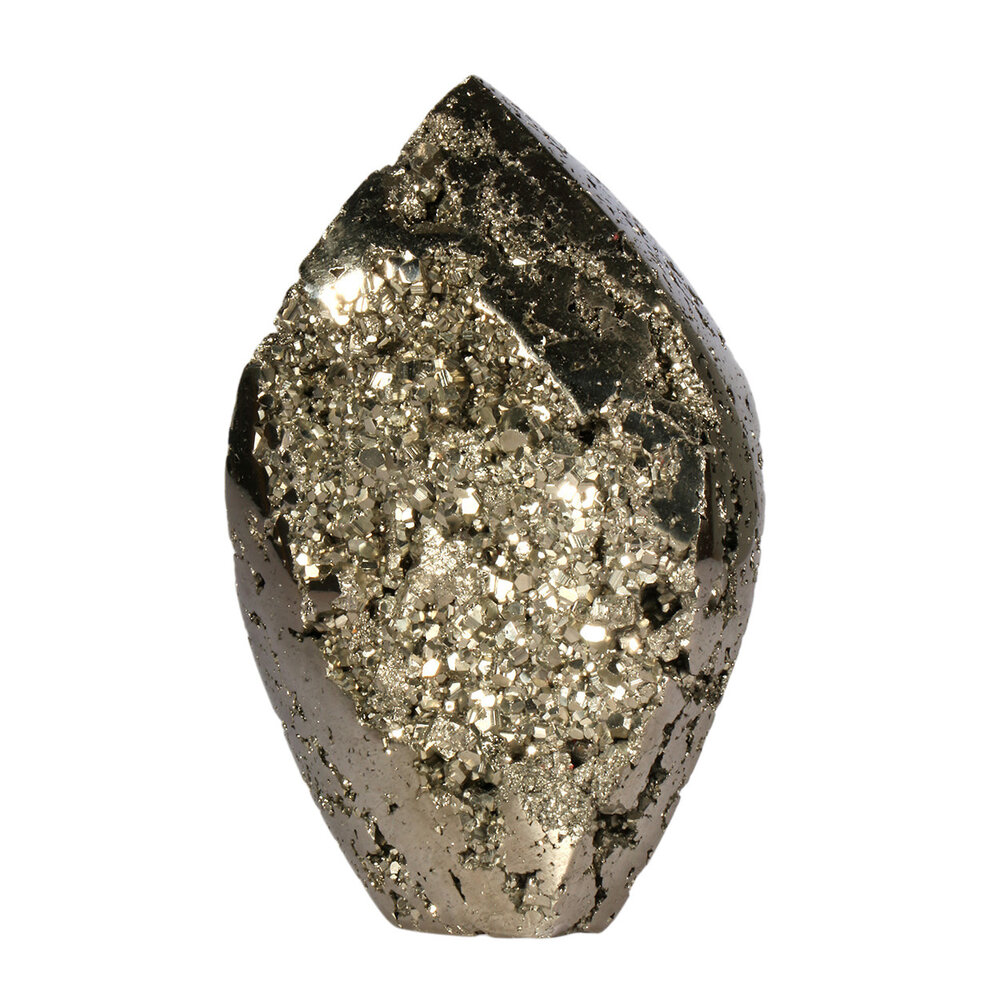 Pyriet A-kwaliteit sculptuur 9,9 x 6,4 x 3,3 cm  | 455 gram