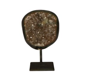 Amethist (galaxy) cluster 12,3 x 11,5 x 4,5 cm | 1020 gram | op standaard