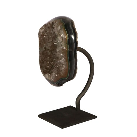 Amethist (galaxy) cluster 12,3 x 11,5 x 4,5 cm | 1020 gram | op standaard