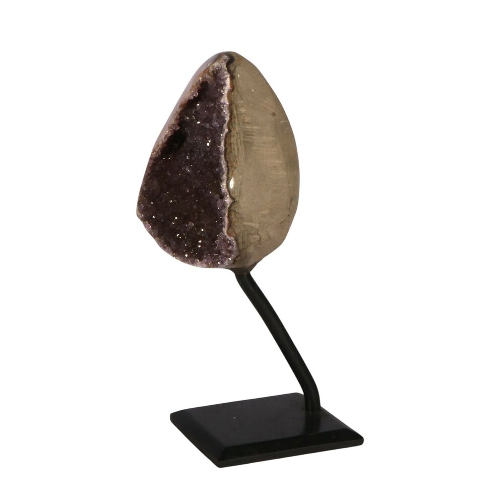 Amethist (galaxy) cluster 10,5 x 9,6 x 7,0 cm | 1026 gram | op standaard