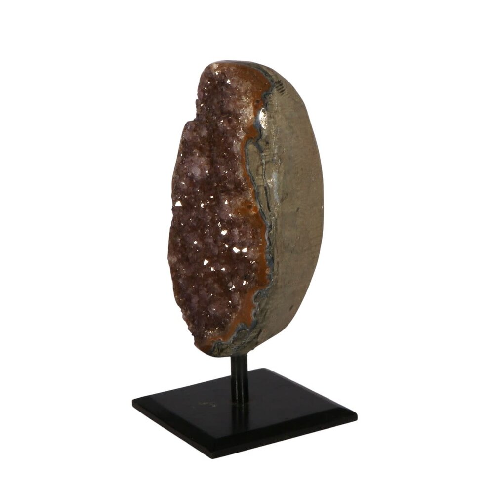 Amethist (galaxy) cluster 13,3 x 7,3 x 6,6 cm | 1089 gram | op standaard