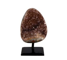 Amethist (galaxy) cluster 12,1 x 9,6 x 6,9 cm | 1178 gram | op standaard