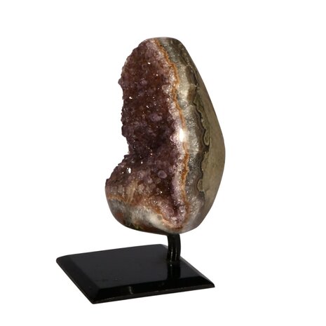 Amethist (galaxy) cluster 12,1 x 9,6 x 6,9 cm | 1178 gram | op standaard