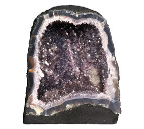 Amethist geode staand 22,5 x 17,5 x 13,7 cm | 6,1 kg