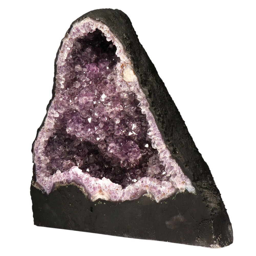 Amethist geode staand 27,8 x 28,8 x 14,8 cm | 8,5 kg