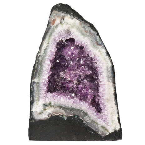 Amethist geode staand 33,7 x 23,1 x 13 cm | 11,62 kg